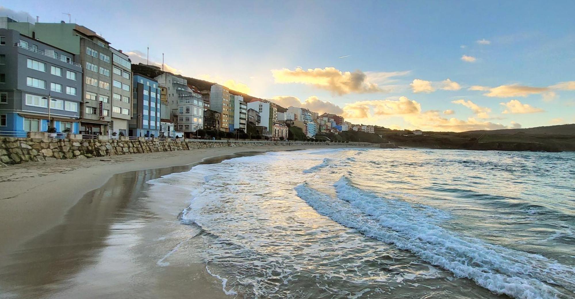 Ag Miramar Malpica X4 Vistas Playa Costa Da Morte المظهر الخارجي الصورة